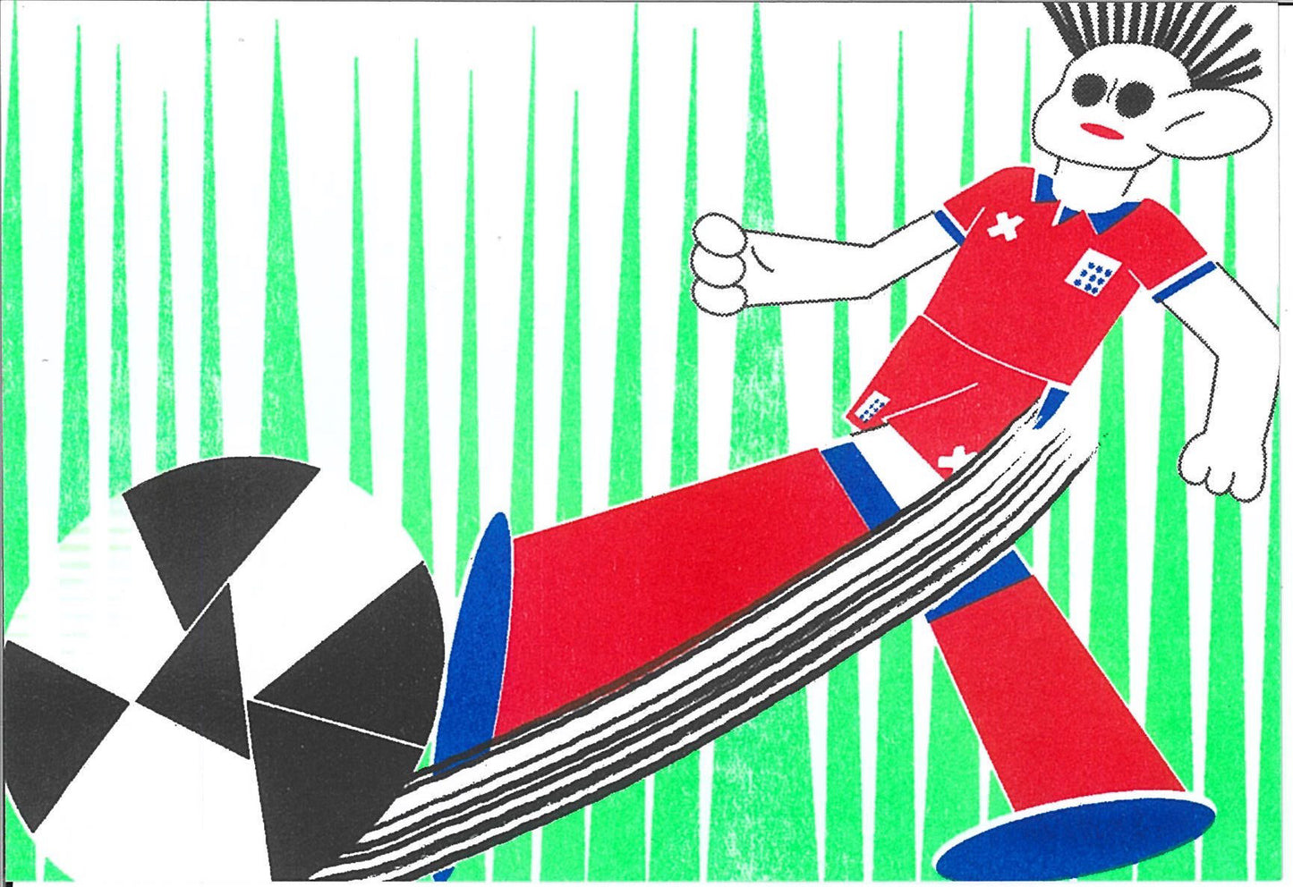 postcard #football