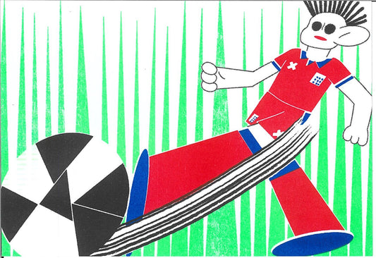 postcard #football